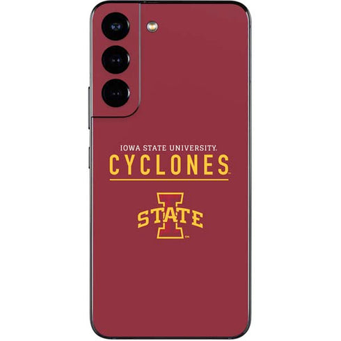 Iowa State University Athletic Text Galaxy S22 Skin